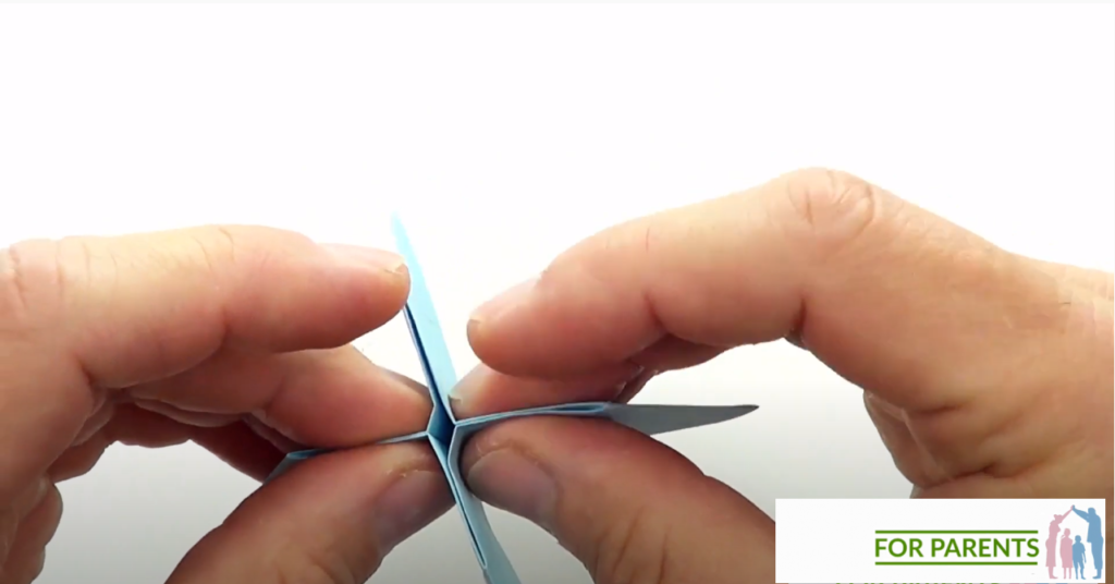 Gwiadka Omega ⭐ proste, modułowe origami 10