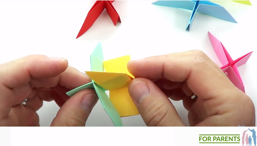 Gwiadka Omega ⭐ proste, modułowe origami 15