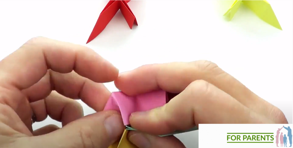 Gwiadka Omega ⭐ proste, modułowe origami 22