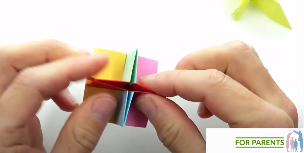 Gwiadka Omega ⭐ proste, modułowe origami 34
