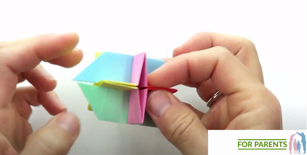 Gwiadka Omega ⭐ proste, modułowe origami 36