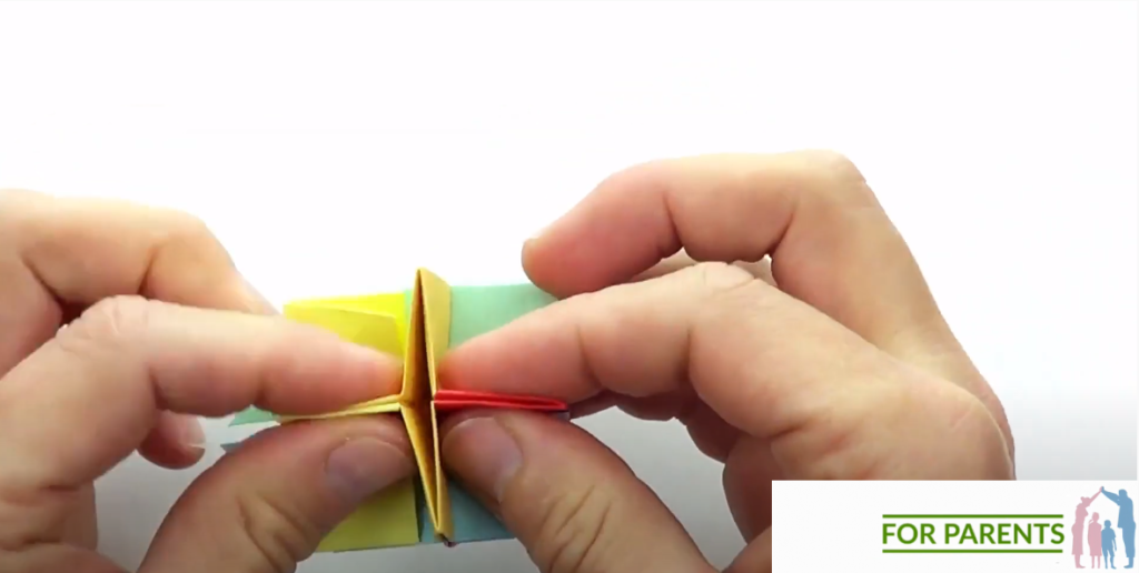Gwiadka Omega ⭐ proste, modułowe origami 37