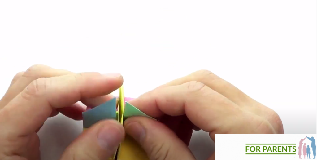 Gwiadka Omega ⭐ proste, modułowe origami 39