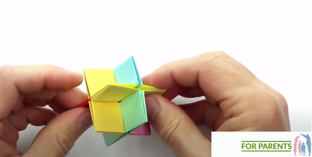 Gwiadka Omega ⭐ proste, modułowe origami 40