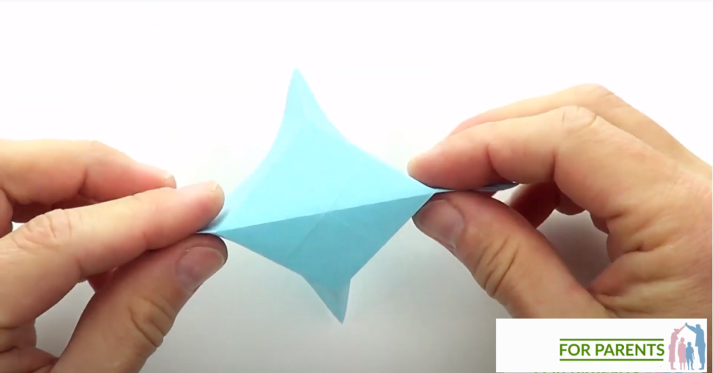 Gwiadka Omega ⭐ proste, modułowe origami 8