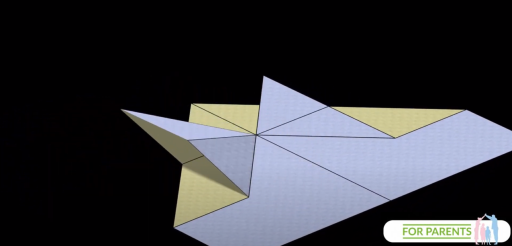 Manta Ray Płaszczka Samolot z papieru 10