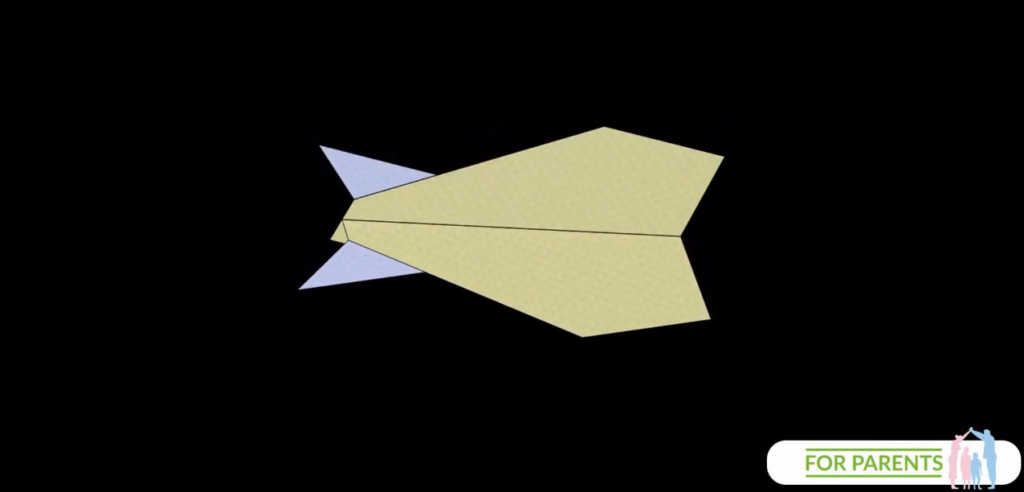 Manta Ray Płaszczka Samolot z papieru 14