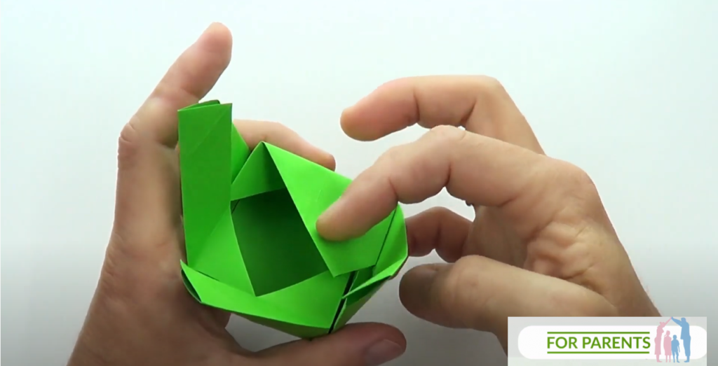Origami pudełko bez klejenia [Senbazuru]⭐ 10