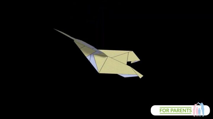 Jak zrobić samolot z papieru? Eagle – Orzeł