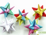 gwiazdka omega origami modułowe