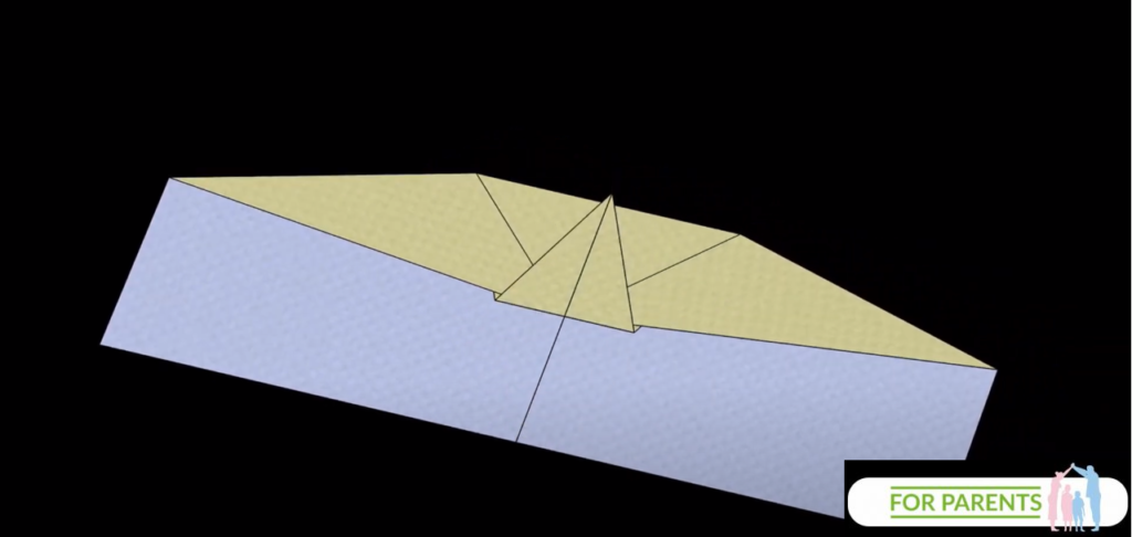 kingfisher zimorodek samolot z papieru 6