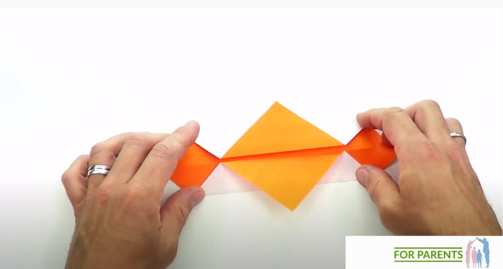 kostka wiatraczek proste origami modułowe 6