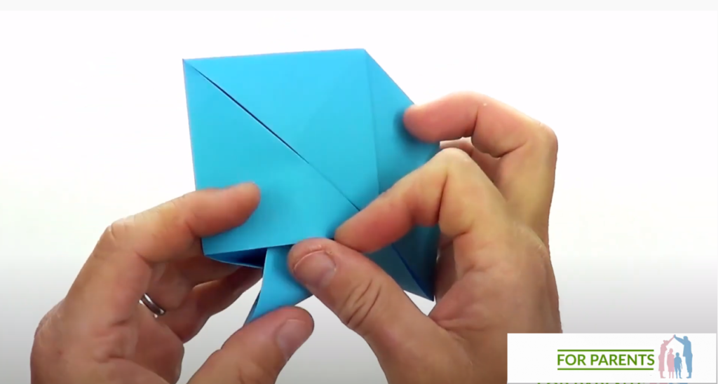 origami prostokątne pudełko z pokrywką proste origami modułowe 14