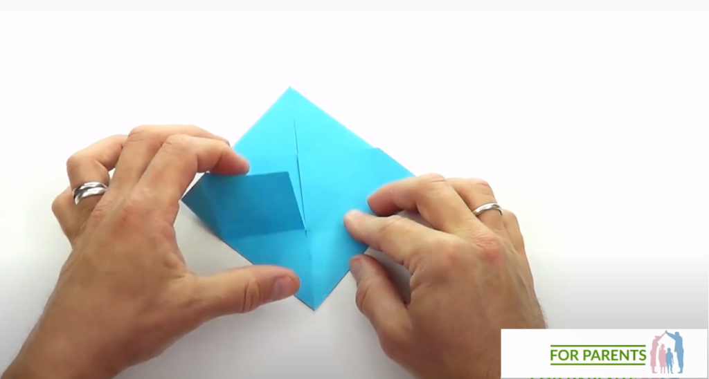 origami prostokątne pudełko z pokrywką proste origami modułowe 9