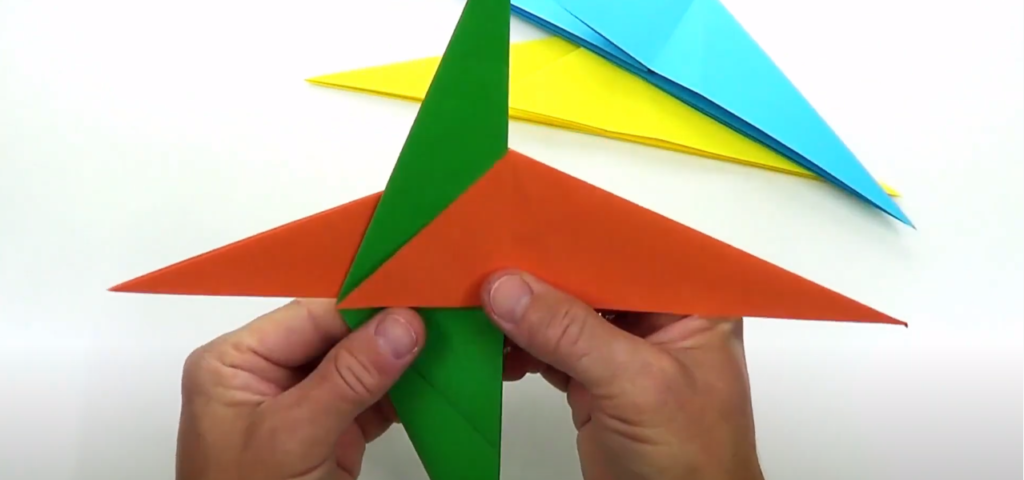origami spiralna gwiazda łatwe origami modułowe 10