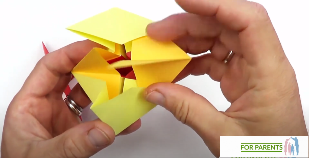 ośmiocian 8️ proste origami modułowe 10