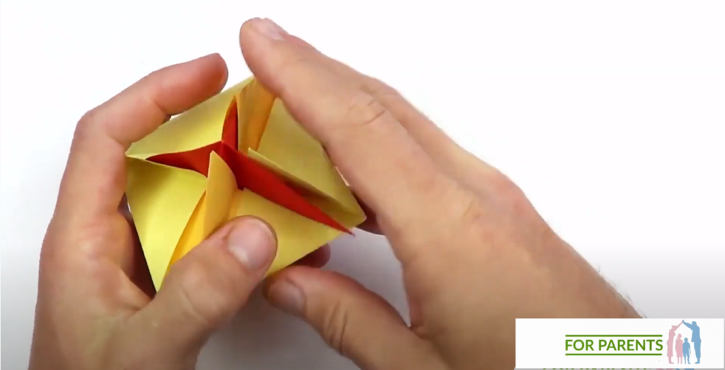 ośmiocian 8️ proste origami modułowe 11