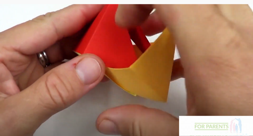 ostrosłup bez klejenia⭐ proste, modułowe origami 11