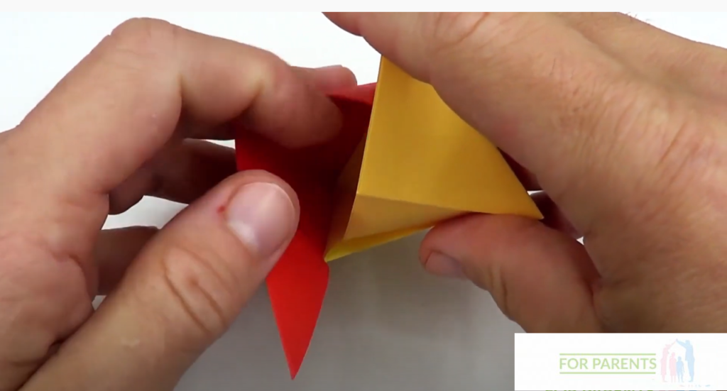 ostrosłup bez klejenia⭐ proste, modułowe origami 12