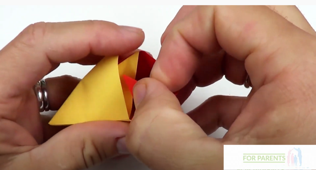 ostrosłup bez klejenia⭐ proste, modułowe origami 15