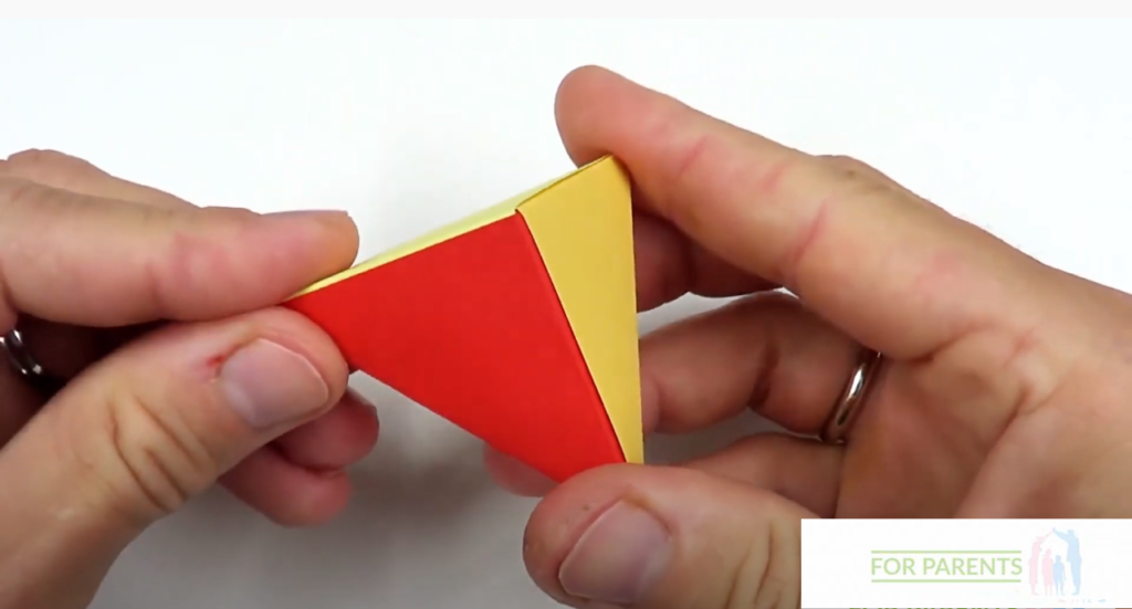 ostrosłup bez klejenia⭐ proste, modułowe origami 16