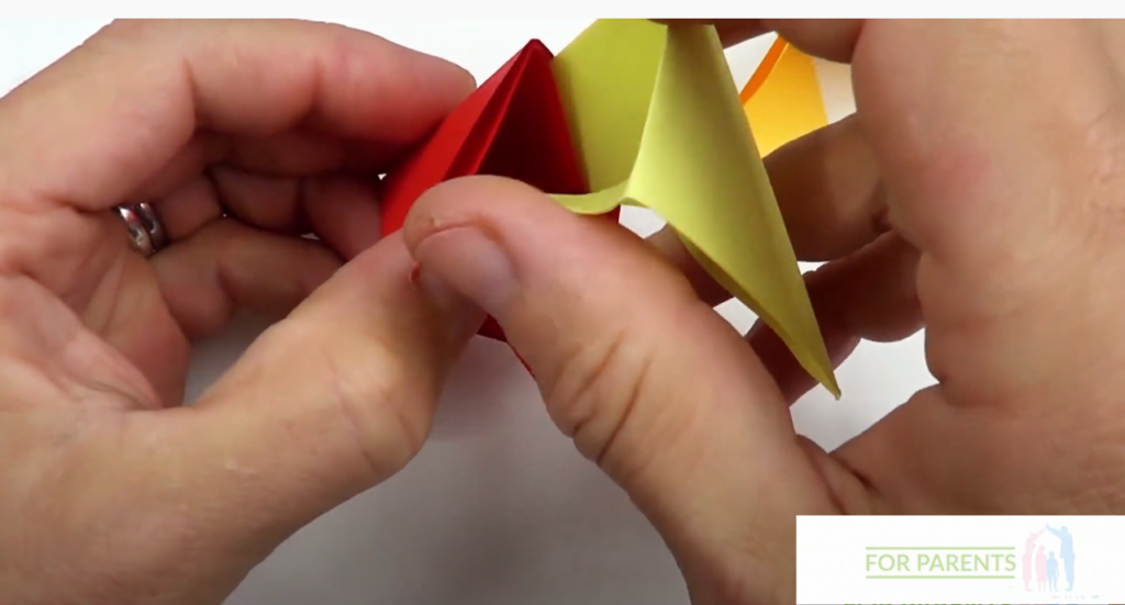 ostrosłup bez klejenia⭐ proste, modułowe origami 8