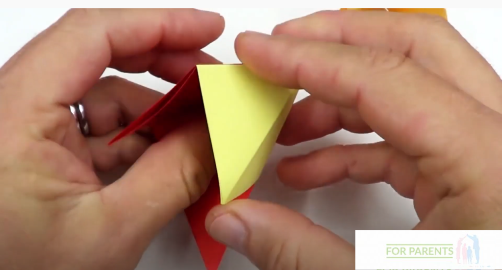 ostrosłup bez klejenia⭐ proste, modułowe origami 9