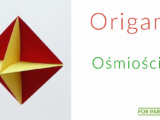proste origami modułowe ośmiościan