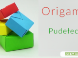 senbazuru origami pudełko bez klejenia