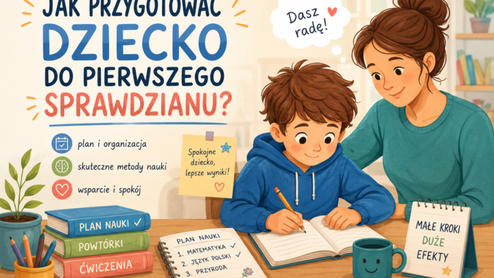 Jak przygotować dziecko do pierwszego sprawdzianu? Praktyczny poradnik dla rodziców